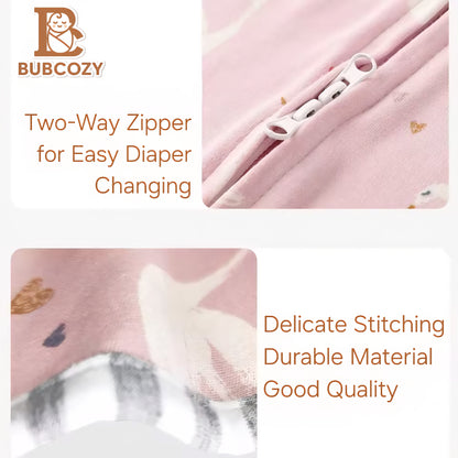Bubcozy Insular Baby Sleeping Bag Pure Cotton 4 Seasons